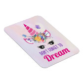 かわいいピ忘れンクユニコーンを夢見るな マグネット (右側)