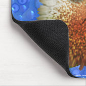 かわいいファジーなアニメのキャラクターアート マウスパッド (コーナー)