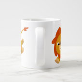 かわいいファストマンガライオンジャンボマグカップ ジャンボコーヒーマグカップ (裏面)