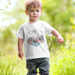 かわいいファミリーキャンプ ベビーTシャツ<br><div class="desc">かわいいレトロワンダーラストTシャツの下で寝よう</div>