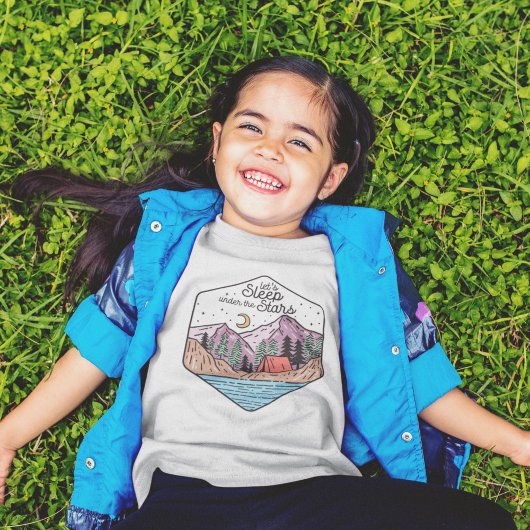 かわいいファミリーキャンプ Tシャツ