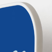 かわいいファンシーグッピーの熱帯魚の漫画 ピックルボールラケット (左詳細)