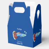 かわいいファンシーグッピーの熱帯魚の漫画 フェイバーボックス (オープン)