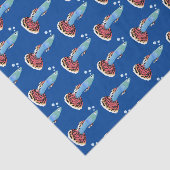 かわいいファンシーグッピーの熱帯魚の漫画 薄葉紙 (詳細)