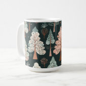 かわいいファンタジーな木 コーヒーマグカップ (正面左)