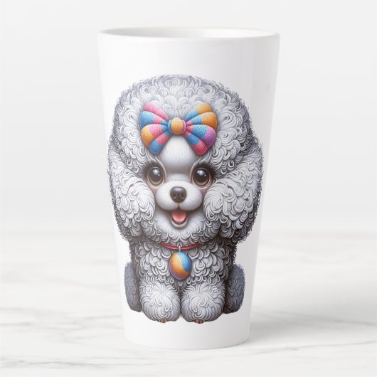 かわいいファンタジードラゴン カフェラテマグ (正面)