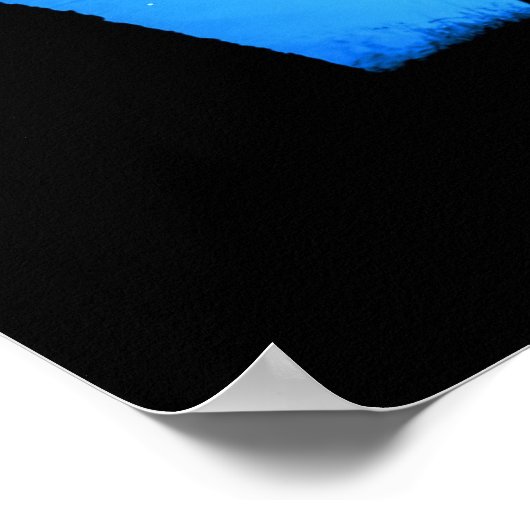 かわいいファンタジーフクロウとライダー ポスター (角)