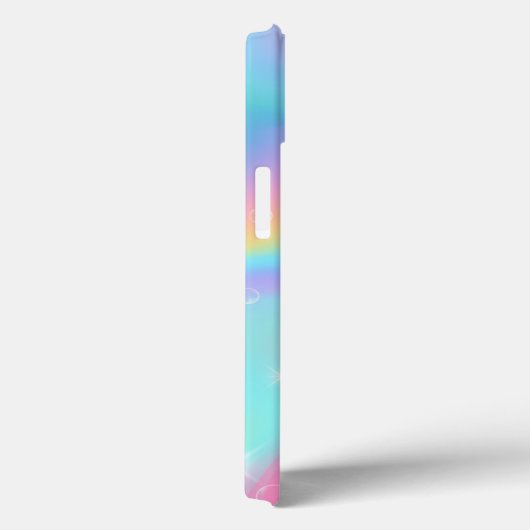 かわいいファンタジーユニコーンの名前 Case-Mate iPhoneケース (裏面 / 右)