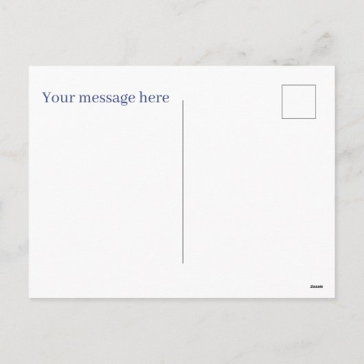 かわいいファンタジーユニコーン追加メッセージ7月4日 シーズンポストカード (裏面)