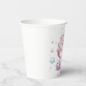 かわいいファンタジー恐竜の赤ちゃんシャワー 紙コップ (右)