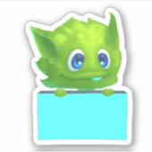 かわいいファンタジー生き物プランナーシールのスクラップブック シール (正面)