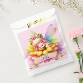 かわいいファンタジー フラワー スイートドリームス スリーピングフェアリー フェイバーバッグ