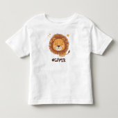 かわいいファンタジー ライオン トドラーTシャツ (正面)