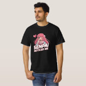 かわいいファン向けアニメ恋人グラフィックス Tシャツ (正面フル)