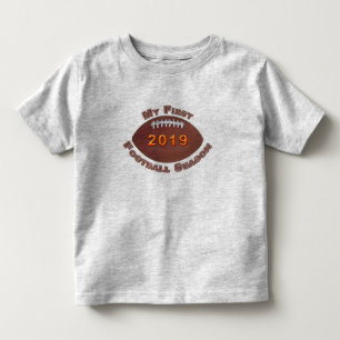 かわいいファーストサッカーシーズンベビーTシャツ トドラーTシャツ