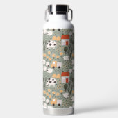 かわいいファームのシーンパターン ウォーターボトル (正面)