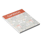 かわいいファームのシーンパターン ノートパッド (アングル)