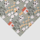 かわいいファームのシーンパターン 薄葉紙 (詳細)