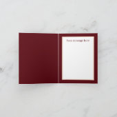 かわいいファームの豚の愛好家にメッセージを追加 カード (内部)