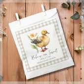 かわいいファームアヒル赤ちゃんシャワー フェイバーバッグ