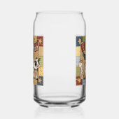 かわいいファームウェルカムカントリーファームハウス ガラス缶 (右)