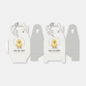 かわいいファームシック水の色のフローラ赤ちゃんシャワー フェイバーボックス (折り畳みなし)