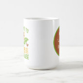 かわいいファームハウスへようこそ追加ファミリー名 コーヒーマグカップ (中央)