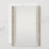 かわいいファーム ブライダルシャワーの招待状 招待状 (裏面)