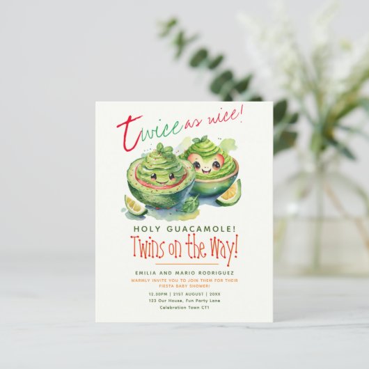 かわいいフィエスタアボカドグアックツインズベビーシャワー予算 (スタンド正面)