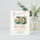 かわいいフィエスタアボカドツインガールと男の子ベビーシャワー (スタンド正面)