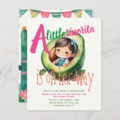 かわいいフィエスタガールベビーシャワーシノリータバジェット (正面/裏面)