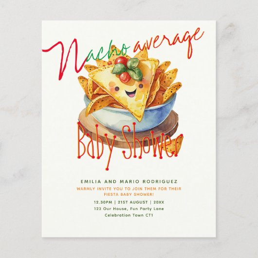 かわいいフィエスタナチアベレーターベイビーシャワー予算 (正面)