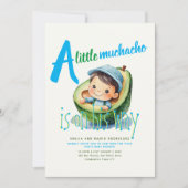 かわいいフィエスタボーイ赤ちゃんシャワーMuchacho 5x7クォリティ 招待状 (正面)