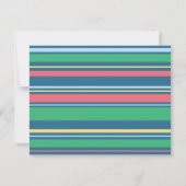 かわいいフィエスタメキシカンベイビーシャワー 招待状 (裏面)