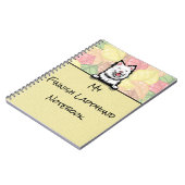 かわいいフィンランドのラップトップノートを覗く ノートブック (左側)