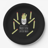 かわいいフイルズレストランバースデーパーティー紙プレート ペーパープレート (正面)