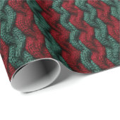 かわいいフェイクニット ラッピングペーパー (ロールコーナー)