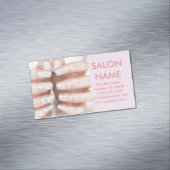 かわいいフェイク爪、 ネイルファッション美しいスパネイルサロン マグネット名刺 (インサイチュ)