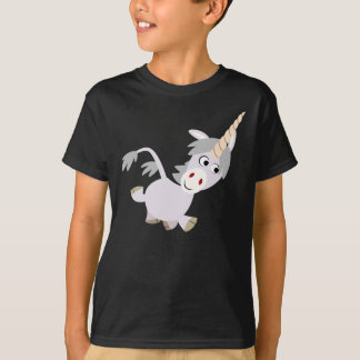 かわいいフェイスブックマンガUnicorn子どもTシャツ Tシャツ