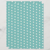 かわいいフェスティバルおもしろいクリスマスクラップブック紙 (正面/裏面)