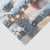 かわいいフェスティバルカウクリスマス 薄葉紙 (詳細)