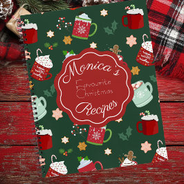 かわいいフェスティバルクリスマスマグパターンレシピ ノートブック