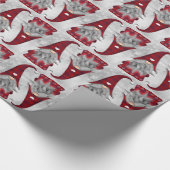 かわいいフェスティバルクリスマス格言ホリデイ ラッピングペーパー (角)