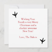 かわいいフェスティバルチキンクラッキン'グッドクリスマス (裏面)