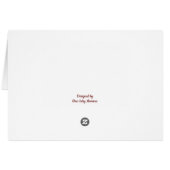 かわいいフェスティバルフクロウ (裏面横)