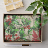 かわいいフェスティバルヴィンテージエンジェルチェルーブホリークリスマス 薄葉紙 (ギフト)