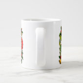 かわいいフェスティバル伝統的クリスマス ジャンボコーヒーマグカップ (裏面)