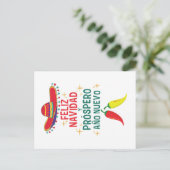 かわいいフェリズnavidadクリスマス ポストカード (スタンド正面)