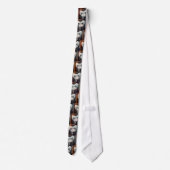 かわいいフェレットの顔のタイ ネクタイ (裏面)