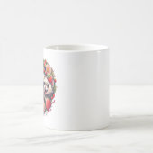 かわいいフェレットコテージコアマグ コーヒーマグカップ (中央)